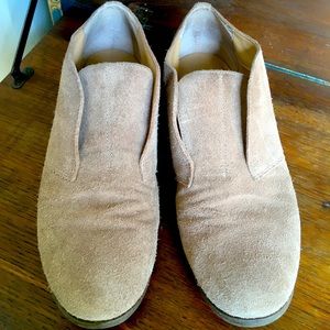Franco Sarto Suede chukka slip on boots